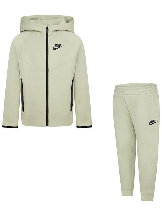 Nike Kinder Sweatpants Set Jogginganzug Olive 2Stück N Nsw Tech