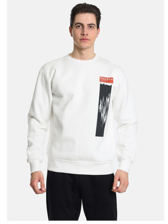 Paco & Co Men's Sweatshirt Off White