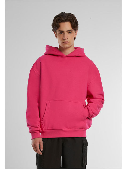 Urban Classics Sweatshirt Hibiskus Pink