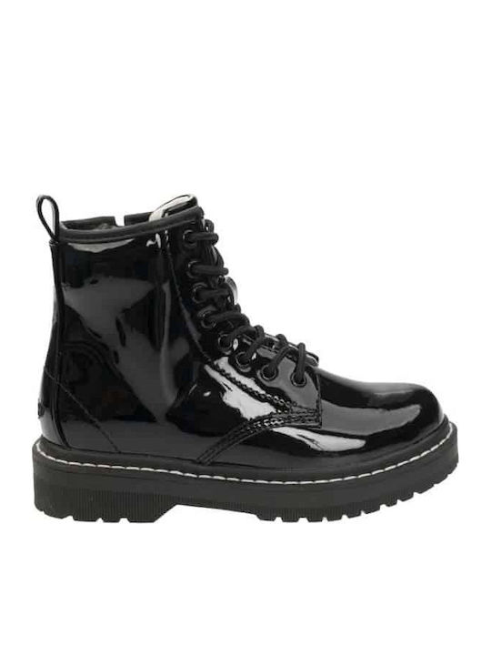 Lelli Kelly Vernice Cizme Copii cu Fermuar Negre