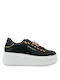 Renato Garini Damen Sneakers BLACK