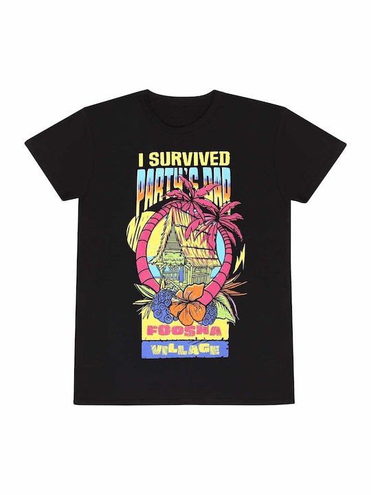Heroes INC T-shirt One Piece Μαύρο Βαμβακερό