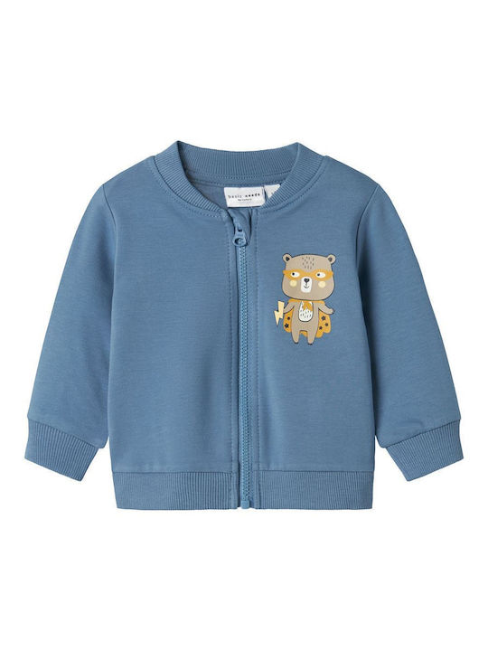 Name It Kinder-Sweatshirtjacke Baumwolle Rot