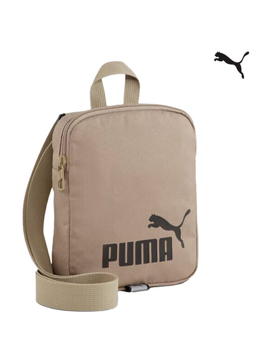 PUMA Portable Ανδρική Τσάντα Ώμου / Χιαστί Καφέ