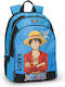 One Piece Luffy Ученическа Раница Гимназия Многоцветна