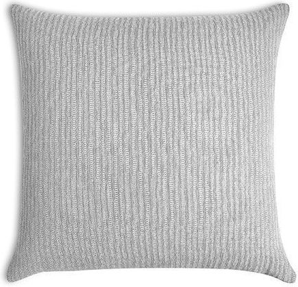 Bed&Bath Decorative Pillow Case from 100% Cotton Silver 40x40cm