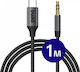 Buddi USB 2.0 Cable USB-C male - 3.5mm Black 1m (122570)
