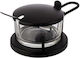 Classic Glass Cheese Dish 0.18L 15x11cm Spoon Aps Germany