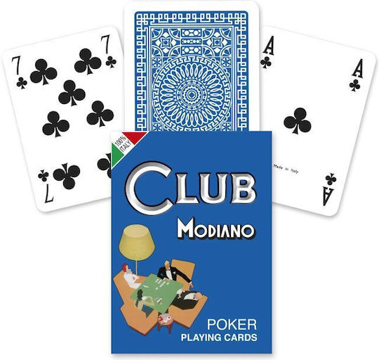 Modiano Τράπουλα Χάρτινη για Poker Μπλε