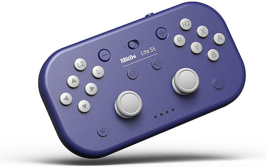 8Bitdo Lite SE Ασύρματο Gamepad για Android / Switch / iOS Μωβ