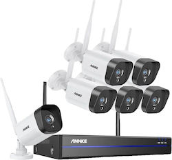 Annke Sistem Integrat CCTV cu 6 Camere Wireless 3MP