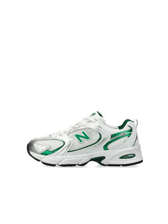 New Balance Sneakers White Nightwatch Green