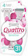 Quattro Women Sensitive Disposable Razors Women 3pcs
