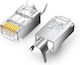 Conector modular RJ45 8P8C Cat 6a 7 Set 10 bucăți