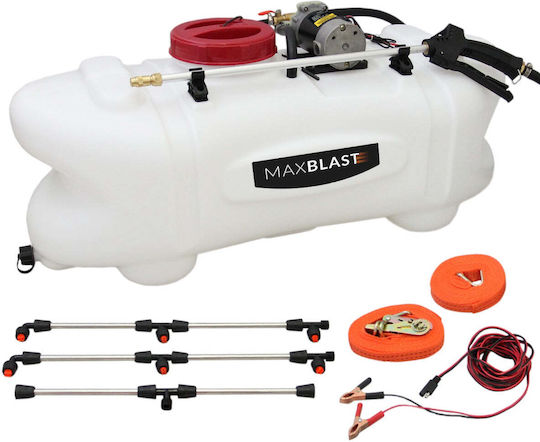 Pressure Sprayer 12V Battery with Capacity 100lt 12bar in White color