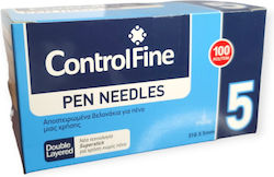 Controlfine Pen Needles Βελόνες Ινσουλίνης 5mm 31g 100 Τεμάχια Controlfine Pen Needles Βελόνες Ινσουλίνης 5mm 31g 100 Τεμάχια