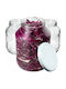 Kadax Set 8buc Borcane Uz General cu capac Sticlă Transparent 2500ml