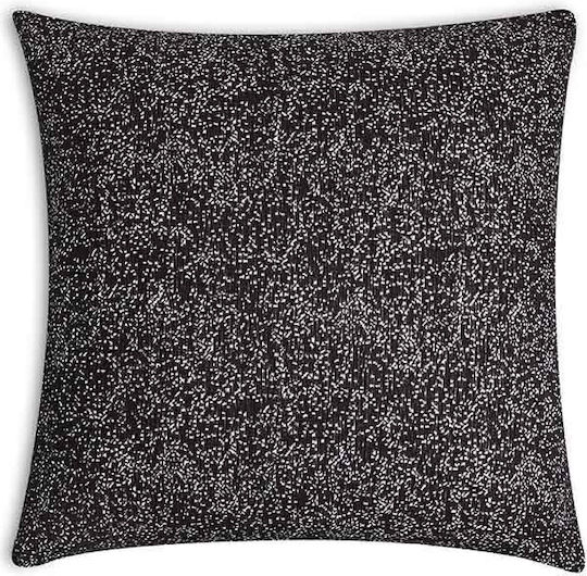 Bed&Bath Charisma Decorative Pillow Case Made of 100% Cotton Black 57x57cm