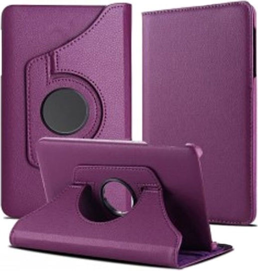 Rotating 360 Stand Case Lenovo M10 FHD REL X605LC Purple