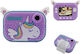THD C3Pro Purple Unicorn Children's Camera 12MP with Thermal Printing Purple