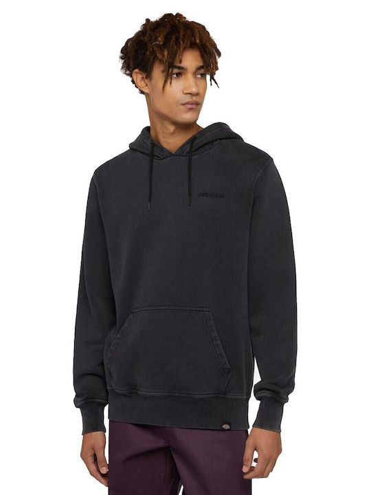 Dickies Plentywood Φούτερ με Κουκούλα Μαύρο