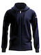 Sweatshirt with Hood Navy Blue
