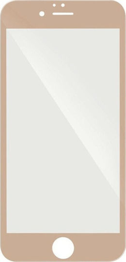 5D Full Face Tempered Glass Χρυσό (iPhone SE 2022 / 2020 / 8 / 7)