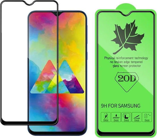 0.3mm Vollflächig gehärtetes Glas Schwarz (Galaxy A70)
