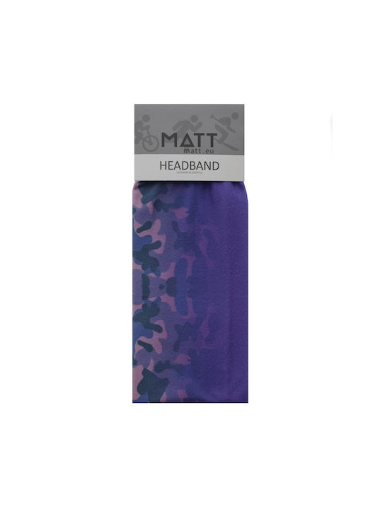 Matt Sport Headband Purple