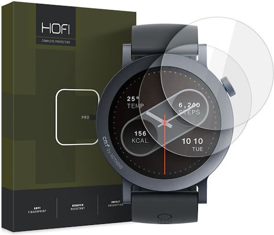 Hofi Glass Pro+ 2-pack Tempered Glass για το Nothing CMF Watch Pro 2 2τμχ