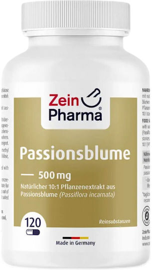 Zein Pharma Passion Flower 500мг 120 капси