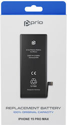 Prio Συμβατή Μπαταρία Αντικατάστασης 4422mAh για iPhone 15 Pro Max