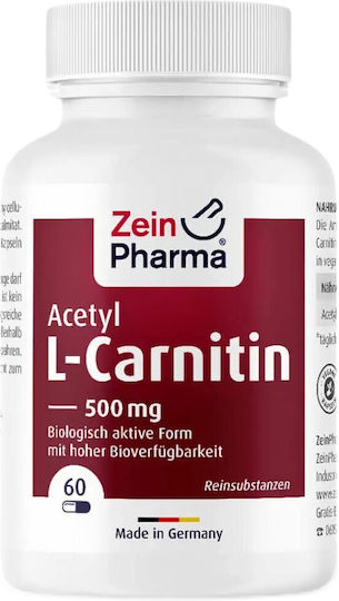 Zein Pharma С Ацетил-L-Карнитин 500мг 60 Капсули
