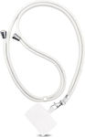 Neck Strap for Mobile Phones White