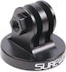 Surewo Aluminum Adapter Mounting Gopro Hero 12,11,10,9,8,7,6,5 Camera On 1/4 Thread Tripod