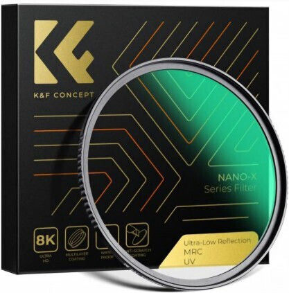 Uv Filter Kent Faith Multi-layer Nano-x Series Kf01.2466 72 Mm Ultra Thin