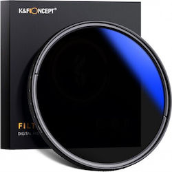 Variable Neutral Density Filter Kent Faith Kf01.1404 Nd2-nd400 72 Mm Ultra-thin Blue Coating