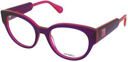 Max & Co Women's Acetate Cat Eye Purple MO5128 083