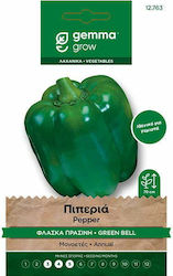 Gemma Green Bell Pepper Seeds · Green Bell Pepper 12763