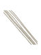 Bracelet Chain Steel Design Strass 350010 Gold Gold