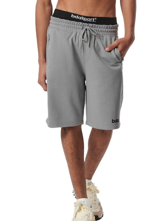Body Action Αθλητική Ανδρική Βερμούδα Silver Grey