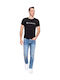 Spencer Ανδρικό Παντελόνι Τζιν με Slim Straight Εφαρμογή Spark Blue