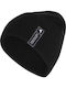 Essentials Beanie Unisex Beanie Knitted in Black color