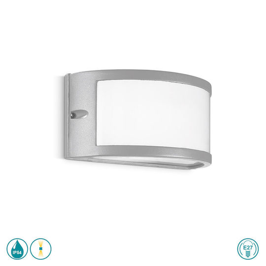 Gea Luce Wall-Mounted Outdoor Lighting White