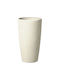 Beliani Γλάστρα Πλαστική Beige 31x31x58εκ.