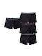 Uomo Men's Boxers black 4Pack