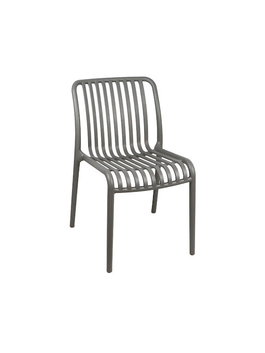 Zoi Dining Room Polypropylene Chair Anthracite ...