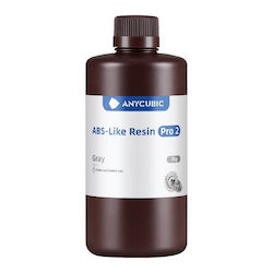 Anycubic Abs-like Resin Pro 2 για 3D Printer Γκρι 1kg (SABP2GY-102A) Anycubic Abs-like Resin Pro 2 για 3D Printer Γκρι 1kg (SABP2GY-102A)