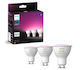 Philips Smart Bulb LED for Socket GU10 RGBW 400lm Dimmable