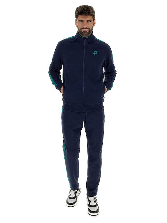 Lotto Suit Set Sweatpants Navy Blue